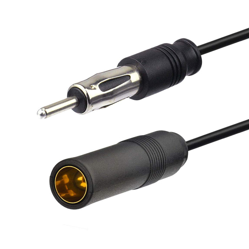 Bingfu Car Radio Antenna Extension Cable 50cm / 20 inch FM AM Radio Car Antenna Extension Cable Cord DIN Plug Connector Coaxial Cable for Vehicle Truck Car Stereo Head Unit CD Media Receiver Player 20 inch / 50cm