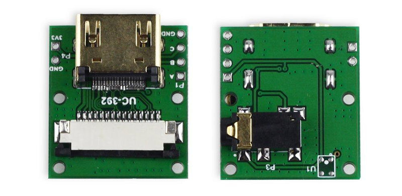 Arducam CSI to HDMI Cable Extension Module with 15pin 60mm FPC Cable for Raspberry Pi Camera Specific (Pack of 2, 1 Set) for Rpi Camera V1 V2