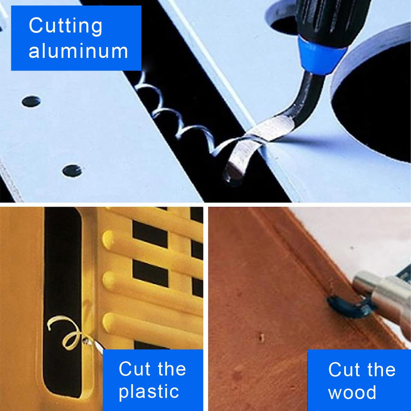 1 piece deburring tool universal, plastic hand deburring tool, 360° rotating blade cutting tool, hand deburring tool, with 2 replacement blades, for 3D printers, plastic, aluminum and stainless steel
