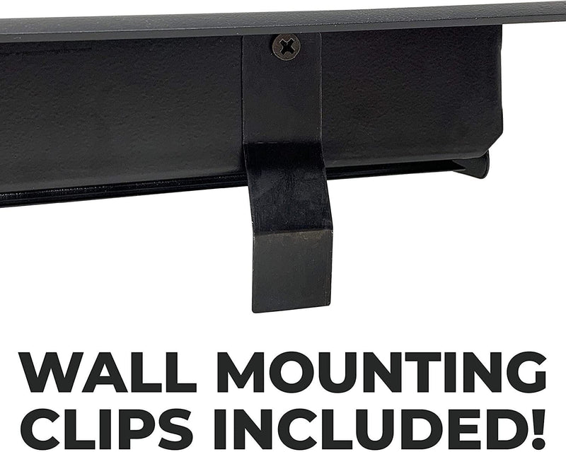 2 x 10 Cast Aluminum Contemporary Vent Cover - Black (Overall: 3.75 x 11.5) 2 x 10 (Overall: 3.75 x 11.5)