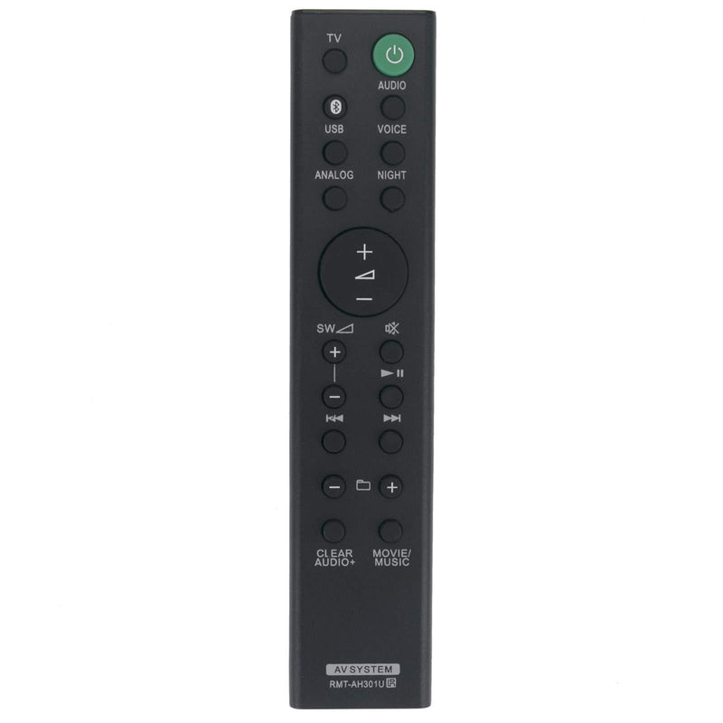 New RMT-AH301U Replace Remote Control fit for Sony Soundbar Sound Bar HT-MT300 HT-MT301 HTMT300 HTMT301 Speaker System RMTAH301U