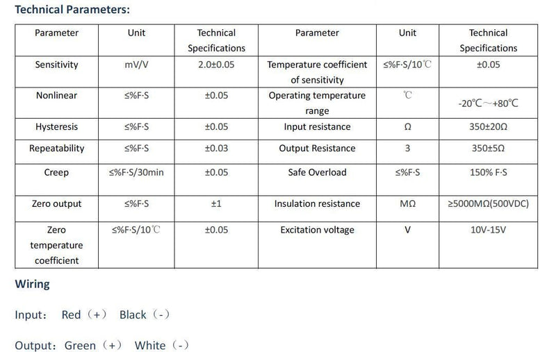 Micro Size 3KG S-Type Load Cell Tension and Compression Force Sensor