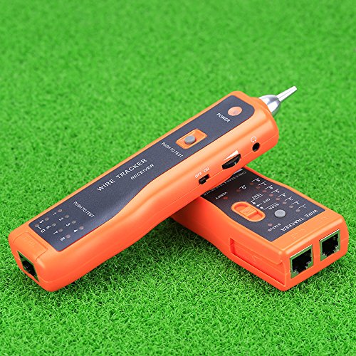 Network Cable Tester Telephone Line Cable Tracker Wire Tracer Test Rj45 Rj11 Cat5 Cat6 Ethernet LAN Network Cables