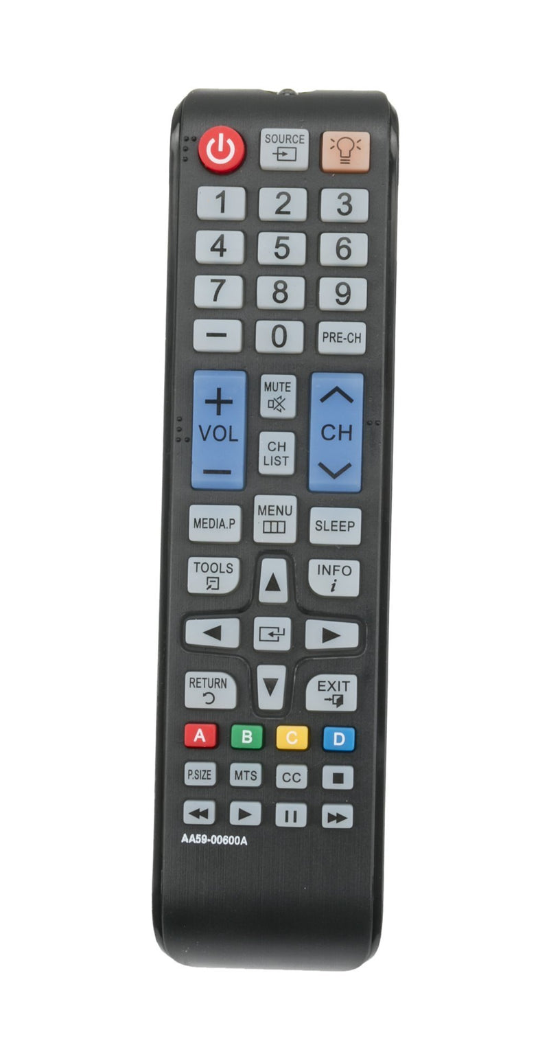 Replace AA59-00600A Remote for Samsung LED HDTV 9F4000 UN29F4000AF UN29F4000AFXZA UN32EH4000 UN32EH4000 PN60E530 PN60E530A3F PN60E530A3FXZA PN60E535 PN60E535A3F
