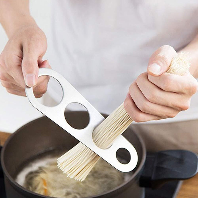 Groupcow Stainless Steel Spaghetti Pasta Measure (Silver)