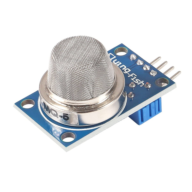 ACEIRMC 5pcs MQ5 MQ-5 Methane Natural Gas Sensor Shield Liquefied Electronic Detector Module for Arduino Raspberry Pi ESP8266 MQ5 5V DC (MQ-5)
