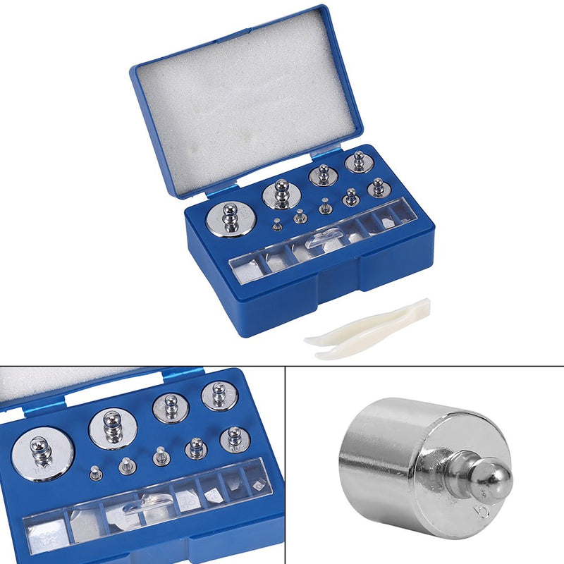 17Pcs Calibration Weight Set, 211.1g 10mg-100g Grams Calibration Weight, Test Jewelry Scale, Industrial Measureme Tools