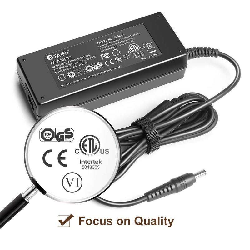 TAIFU 24V AC Adapter for Zebra ZP450 ZP500 and G-Series GX420 GX430 GX420d GX420t GK420D GK420T GK430D GK430T GX430d GX430T GT800 GT820 Printers Zebra FSP100-RDB Part Number: 808101-001 9NA1000100