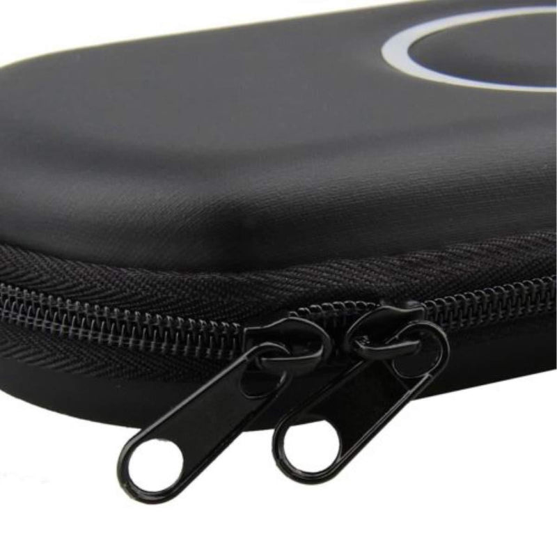 ELIATER PSP Carring Case Portable Travel Pouch Cover Zipper Bag Compatible for Sony PSP 1000 2000 3000 Game Console Black