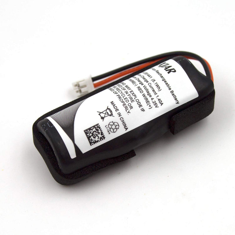 (2-Pack) 3.7V 1380mAh Extended LIS1441, LIP1450 Battery Replacement for Sony PS3 Playstation 3 Move Motion Controller CECH-ZCM1E, CECH-ZCM1U