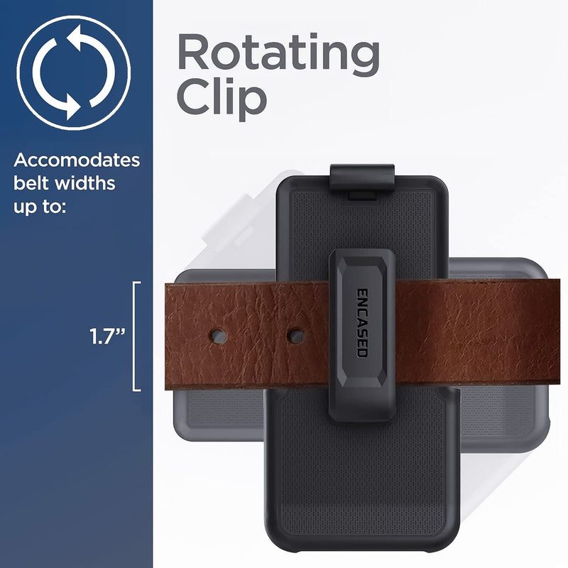 Encased Belt Clip, Fits Otterbox Defender Series (iPhone 13 Pro Max) Replacement Holster - Case Not Included