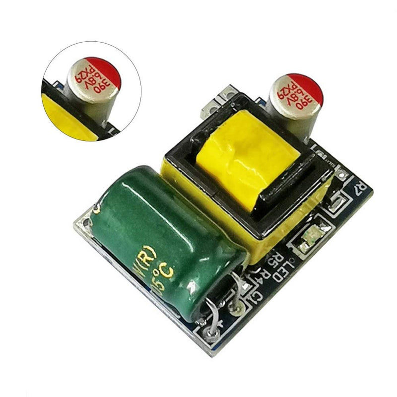 AC DC Switching Power Supply Module, 2PCS AC 220V to DC 5V Micro Volume Isolated Switching Power Supply Board Isolated Regulated Power Supply Module