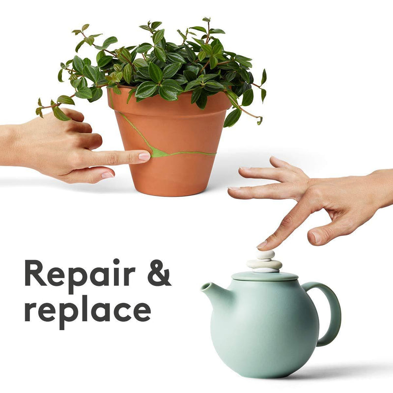 Sugru Moldable Multi-Purpose Glue for Creative Fixing and Making, 3-Pack, Black, White & Gray, 3 Piece