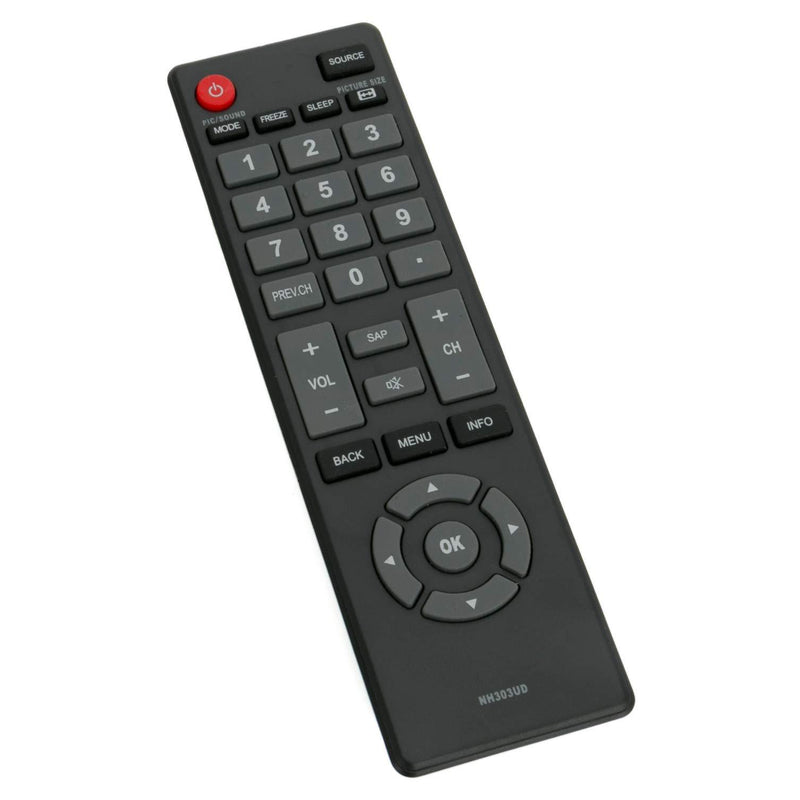 New NH303UD Replace Remote Control fit for Emerson LCD TV HDTV LE240EM4 LE290EM4 LE290EM4F LE320EM4 LE391EM4 LF280EM5 LF320EM4 LF320EM4A LF320EM4F LF320EM5F LF320EM5S LF391EM4 LF391EM4A LF391EM4F