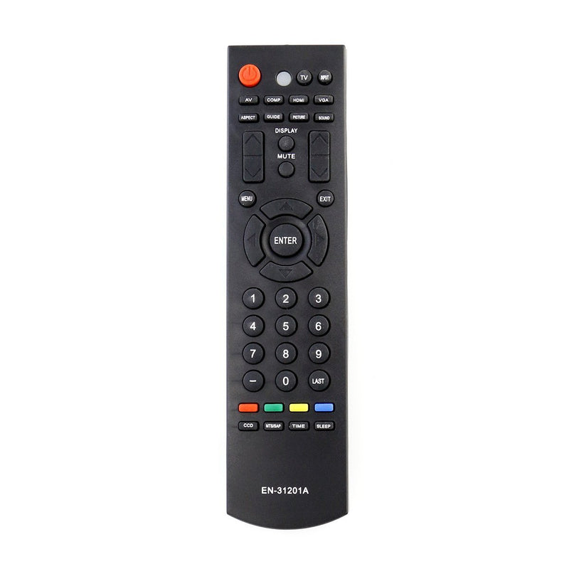 New Replace Remote EN-31201A for Hisense TV F24V77C F24V86C F46V89C F55V89C LEDN32K15US LHD32K20AUS LHD32K26US LHD37V87US LHDN32V66AUS LTDN23K15US LTDN24K16US LTDN24K20US LTDN24V87US
