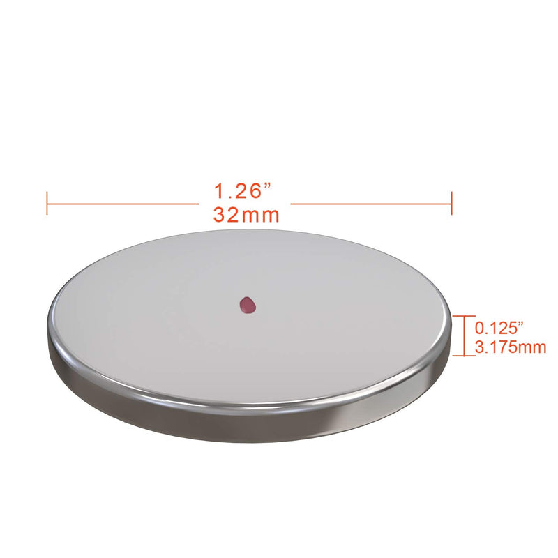 Applied Magnets 1.26" x 1/8" Neodymium Disc Magnet 1Pc