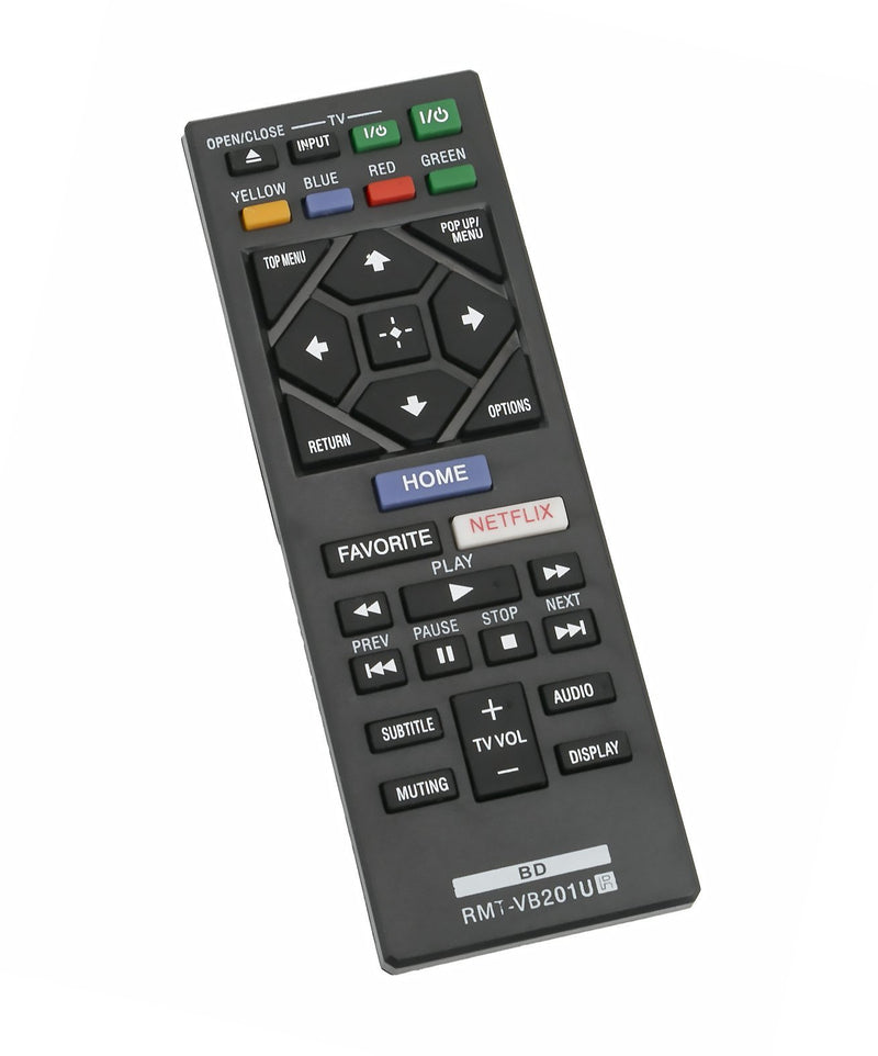 New RMT-VB201U Replace Remote fit for Sony BLU-RAY Disc Player BDP-S3700 BDP-BX370 BDP-S1700 RMTVB201U BD-BX370 BDP-S1700ES 149312311 BDP-BX150 BDP-BX350 BDP-BX550 BDP-BX650 BDP-S1500 UBP-X700
