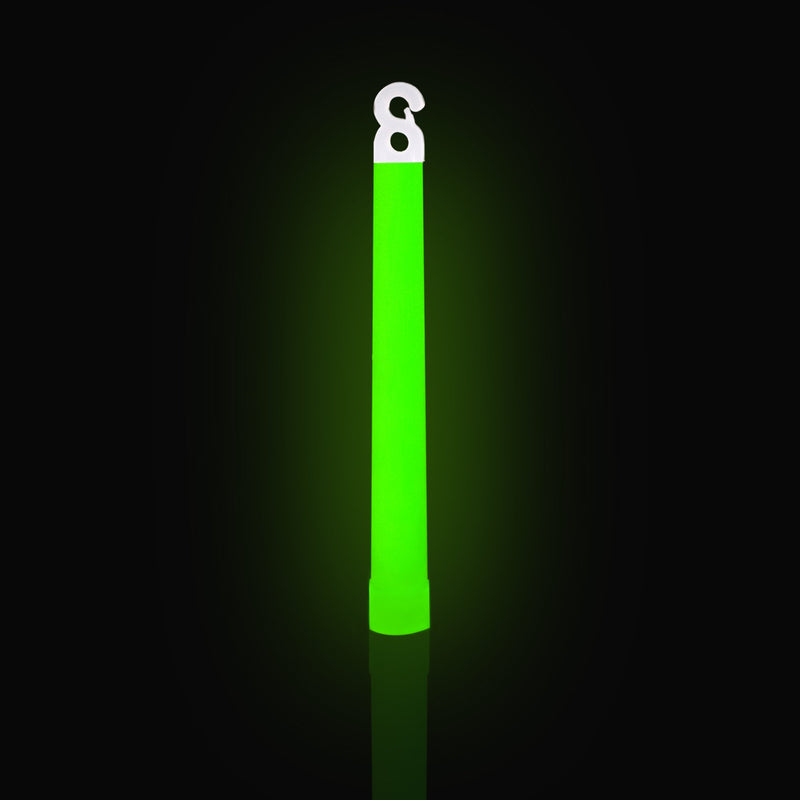 Be Ready - Industrial 12 hour Illumination Emergency Safety Chemical Light Glow Sticks (12 Pack Green) 12 Pack