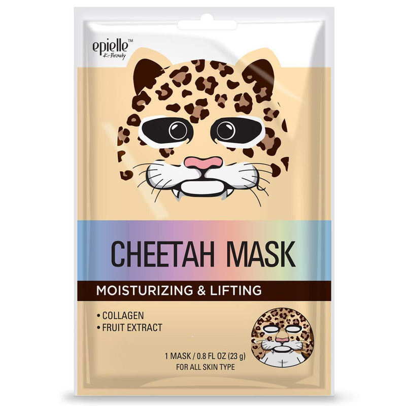 Epielle Character Sheet Masks | Animal Spa Mask | -For All Skin Types |spa gifts for women, Spa Gift, Birthday Party Gift for her kids, Spa Day Party, Girls Night (Assorted Character Mask-6pk A) Assorted Character Mask-6pk A