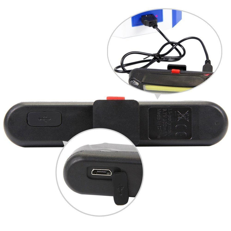 Superdream Waterproof Rear Bike Light USB Rechargeable, LED Bicycle Tail Light for Cycling Safety Flashlight
