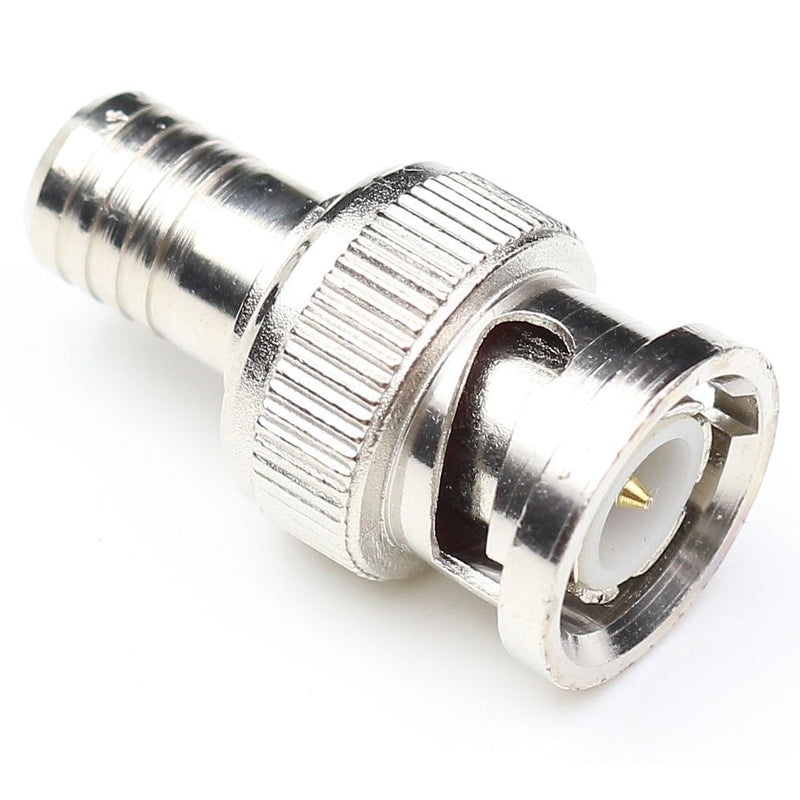 ANHAN BNC Male Crimp Connector BNC Male Coax Adapter for Security Camera CCTV Coaxial cable 2Packs