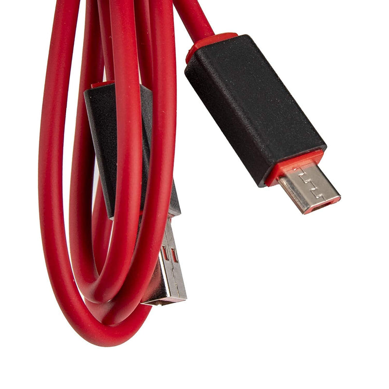 Replacement Charger Cable Power Supply Cord Compatible with Wireless Beats by Dr.Dre Powerbeats 2 Powerbeats 3 Solo Studio Headsets Earphones (Red/3.3ft) Red/3.3ft