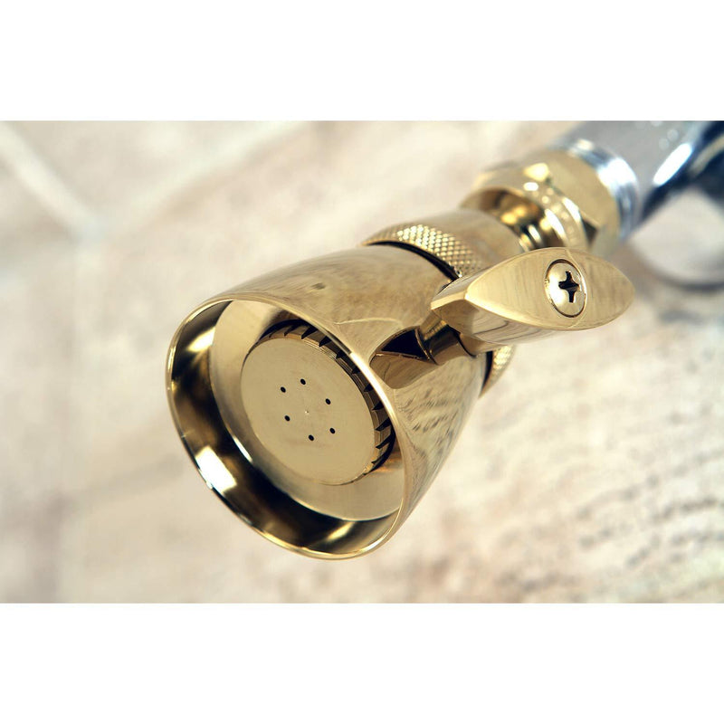 Kingston Brass K131A2 1-3/4-Inch Shower Head, Polished Brass