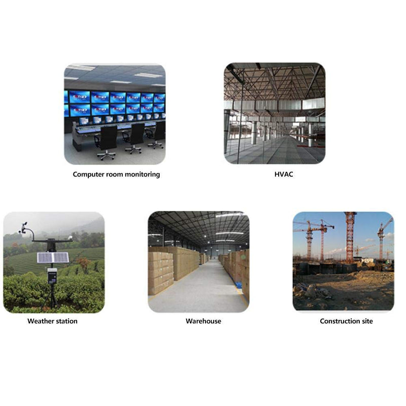 Yanmis Sensor Probe, I2C Interface Soil Temperature & Humidity Sensor Probe Soil Moisture Tester Digital Waterproof Sensor Monitoring Meter(SHT31) Sht31