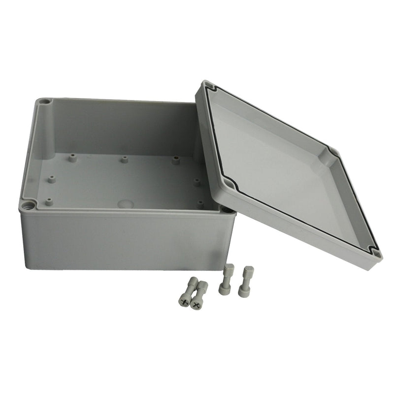 Ogrmar Plastic Dustproof IP65 Junction Box DIY Case Enclosure (7.9"x 7.9"x 3.7") 7.9"x 7.9"x 3.7"