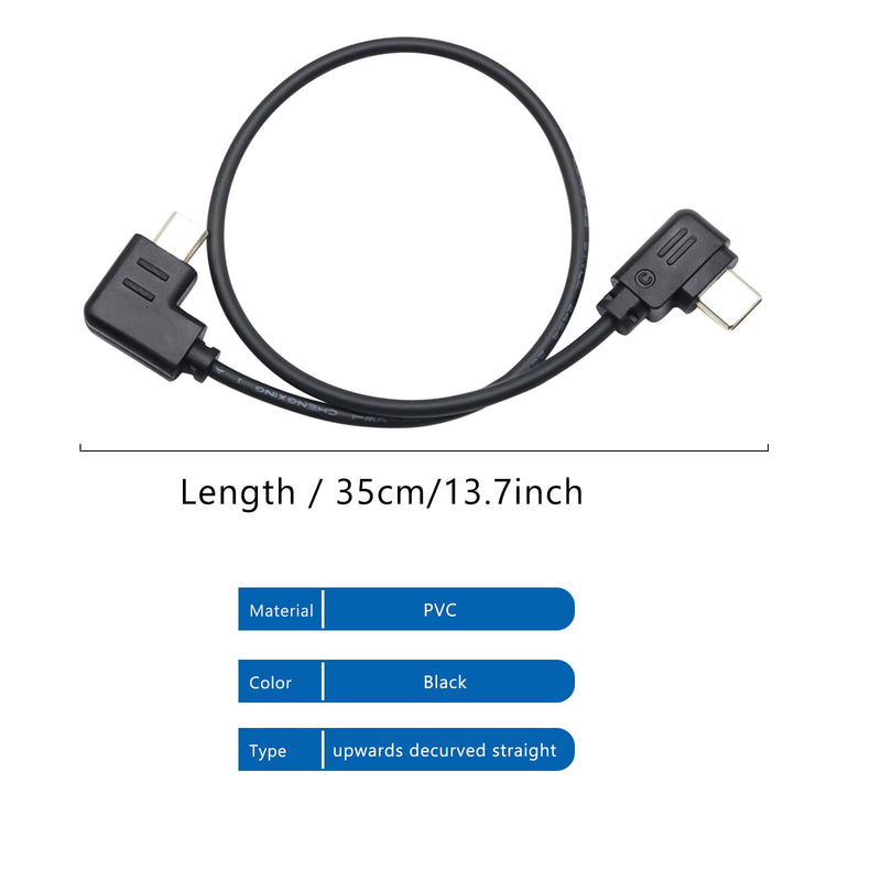 Toileum RSS Control Cable, USB-C to Multi-USB Multi-Camera Control Cable for DJI Ronin-SC 2 Stabilizer, to for Sony A9, A7, A7S, A7/A7S/A7R II, A7/A7R III 30cm, Control Accessory (Upwards) Upwards