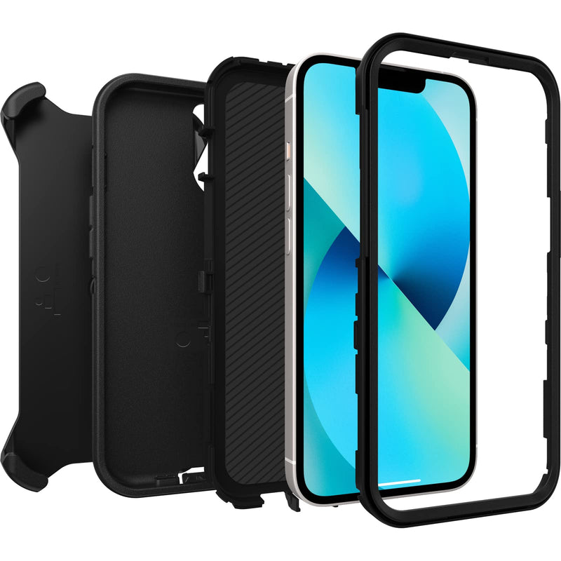 OTTERBOX DEFENDER SERIES SCREENLESS EDITION Case for iPhone 13 (ONLY) - BLACK