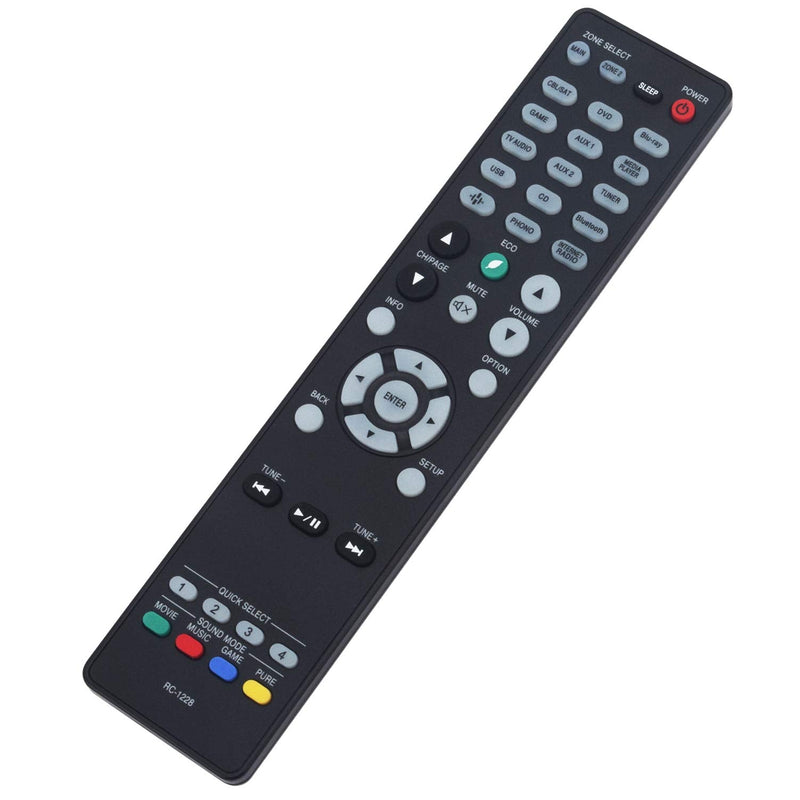 RC-1228 Replace Remote Applicable for Denon AV Receiver AVR-X2400H AVR-S730H AVR-S930H AVR-X3400H AVR-S950H AVR-S920W AVR-X2300W AVR-X1300W AVR-X3200W AVR-X2200W AVR-S910W AVR-X5200W AVR-X3300W