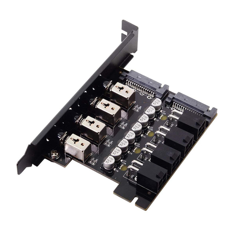 Xiwai 4 Hard Disk Control System Intelligent Control Management System HDD SSD Power Switch with PCI Bracket