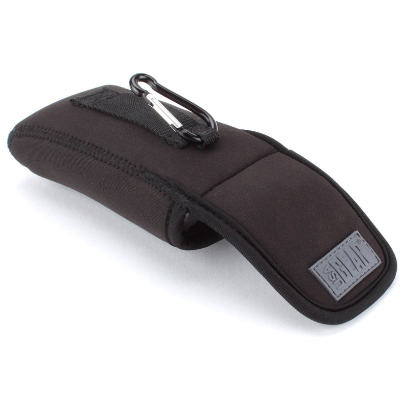USA Gear Portable Handheld Units GPS Carrying Case with Built In Belt Loop, Carabiner Clip and Hook and Loop Enclosure - Compatible with Garmin eTrex 10 Worldwide, 22x, 30x, InReach Mini, and more GPS