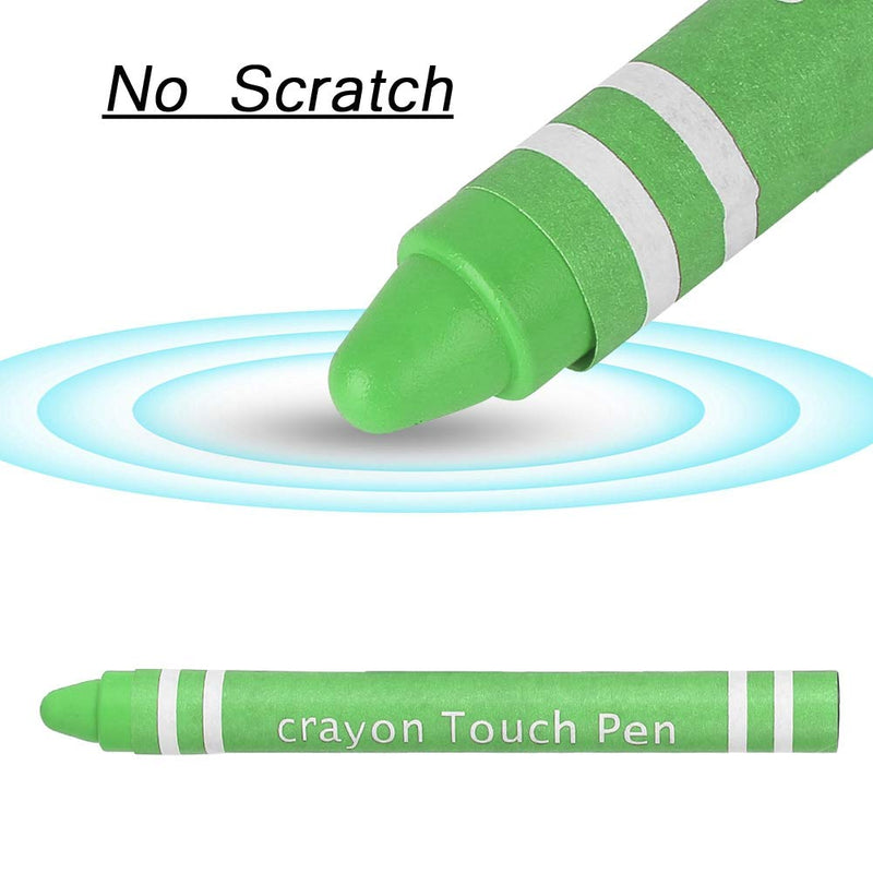 Touch Screen crayon Stylus Anti-scratch ABS Pen High Sensitivity smartphones Tablet Touch Pen For iOS / Android Green