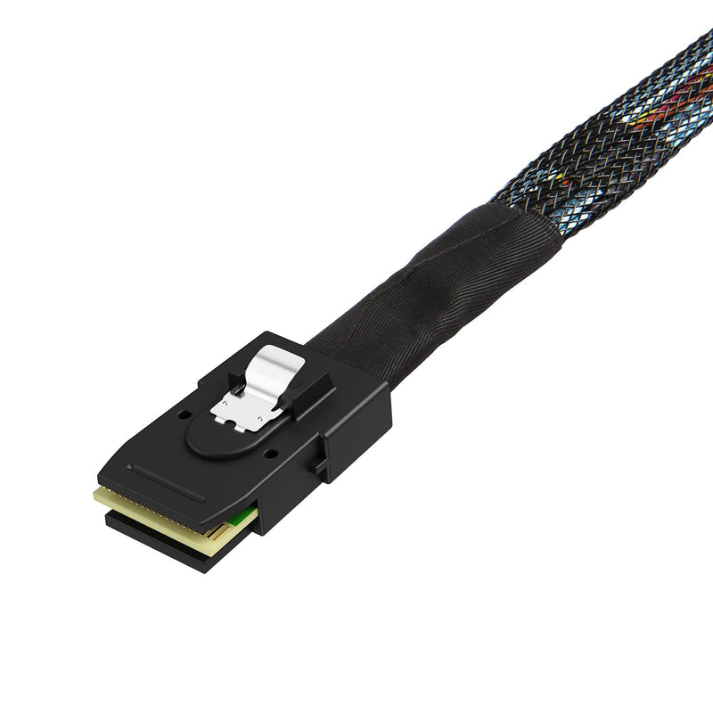 CableCreation Internal Mini SAS HD Cable, 3.3FT Mini SAS SFF-8643 to Mini SAS 36Pin SFF-8087 Cable, Mini SAS 36Pin to SFF-8643 Cable, 1M / 3.3FT