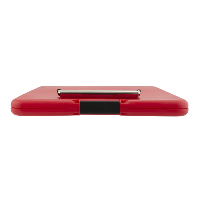 Saunders Slimmate Letter Size Storage Clipboard, Polypropylene, Red