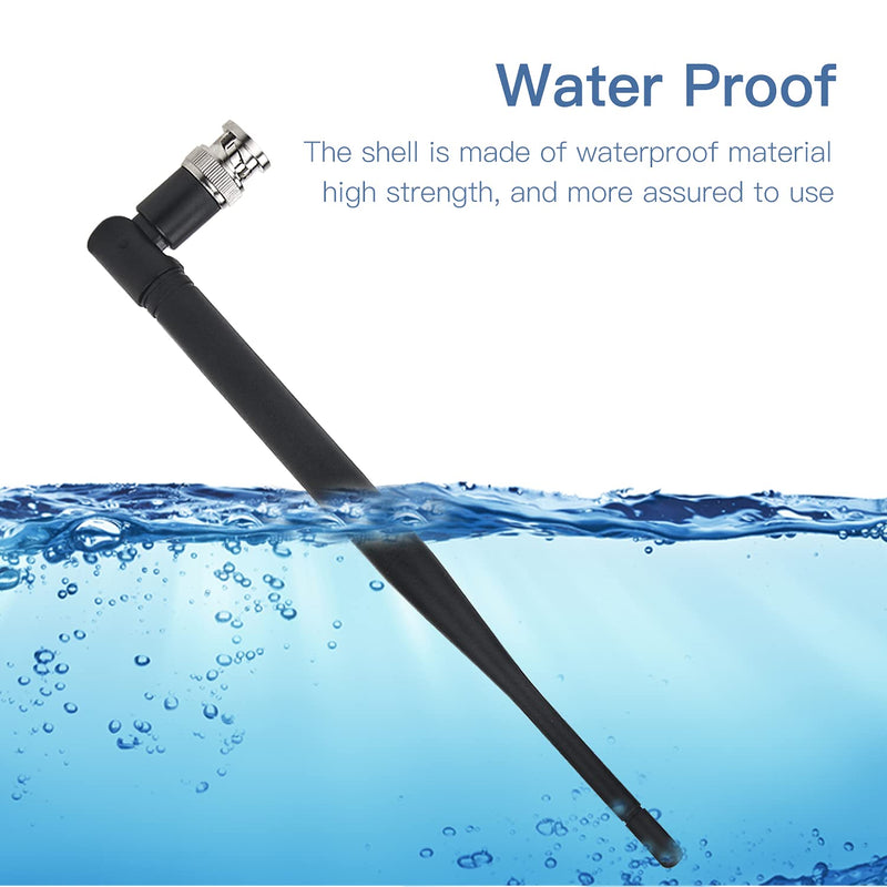 Wireless Handheld Microphone System Antenna, Ancable 2-Pack BNC Male Adapter Antenna for Wireless Microphone Receiver Remote Digital Audio Mic Receiver Tuner UHF Ham Radio