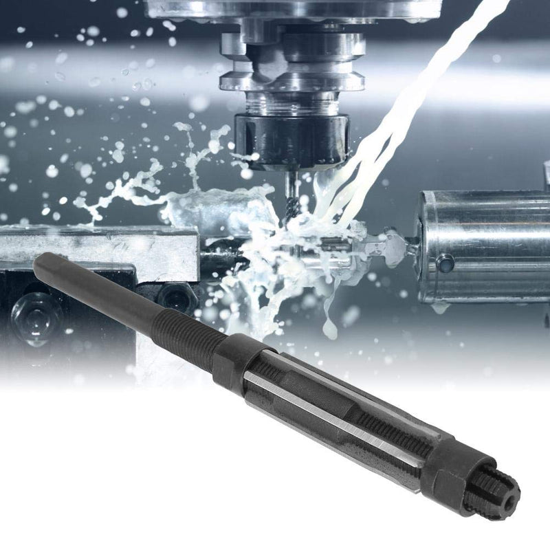 YUMILI Adjustable Reamer, 9crsi H8 Hand Reamer Metal Hole Cutting Tool Adjustable Reamer with 4 Chip Flutes (11.75-12.75)