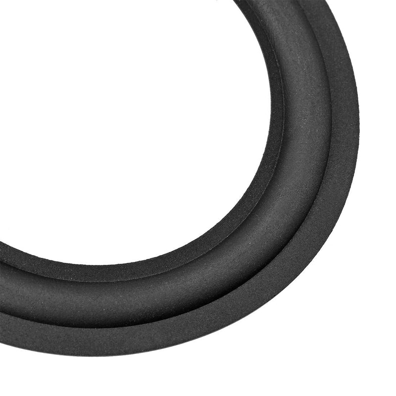 uxcell 4.5" 4.5 Inch Speaker Rubber Edge Surround Rings Replacement Part for Speaker Repair or DIY