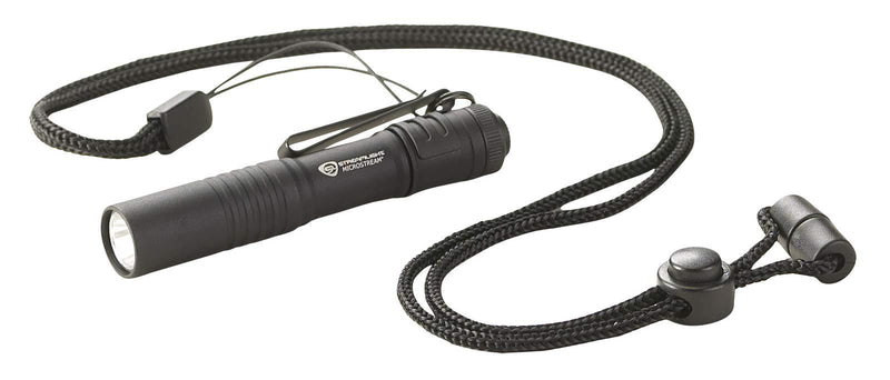 Streamlight MicroStream Ultra-Compact Aluminum Body with AAA Alkaline Battery, 3.5 Inch - 1.04 oz - 45 Lumens - 66318, Black 3.6 inches Alkaline, 45 Lumen Standard Packaging