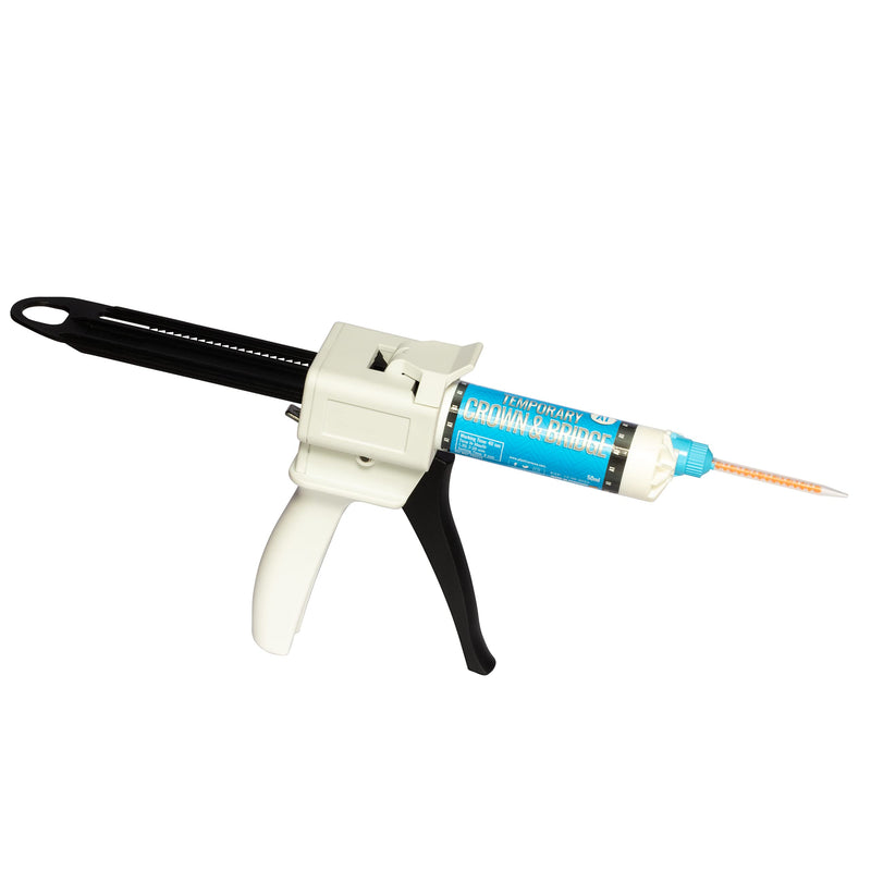 Dental 4:1/10:1 Impression Mixing Cartridge Dispenser Gun for 50ml 10:1 Material