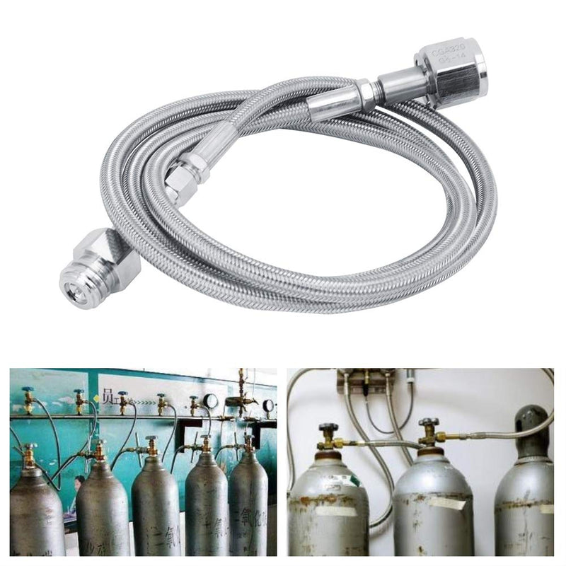 External Hose, 1.5 m, 60 inches for Soda Club Adapter kit for External Hose CGA320 Connection(TR21-4 G1/2)