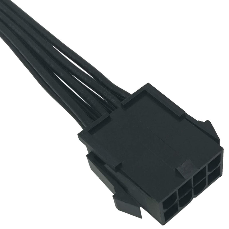 (2-Pack) COMeap Motherboard ATX CPU 8 Pin (4+4) Male to Female Extension Cable for Power Supply PSUs 9.5-inch(24cm)