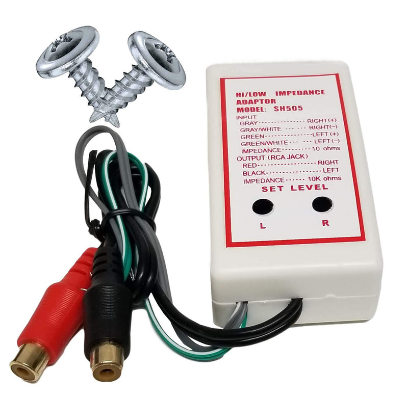 Bass Rockers HLC100 High/Low Impedance Converter