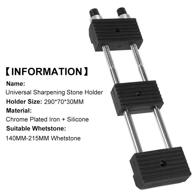 Sharpening Stone Holder,Yosoo Professional Whetstone Non Slip Adjustable Holder Household Sharpening Stone Base