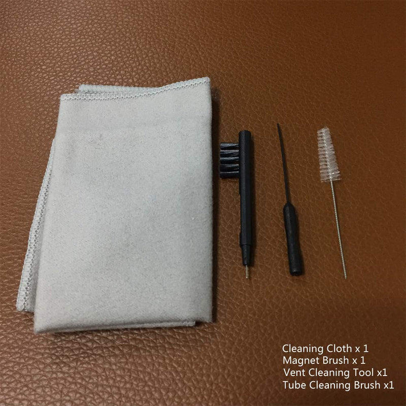 Hearing Aid Cleaning Kit Wax Protector Daily Maintain IEM Brsuh Vent Cleaner (Cleaning Kit—II) 4 Piece Set