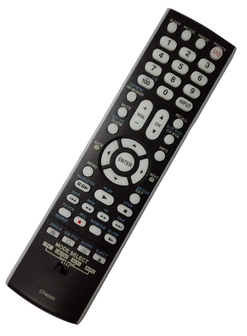 Smartby Replaced New Toshiba LCD HDTV Remote Control CT-90302 CT90302 subs CT-90275 CT90275
