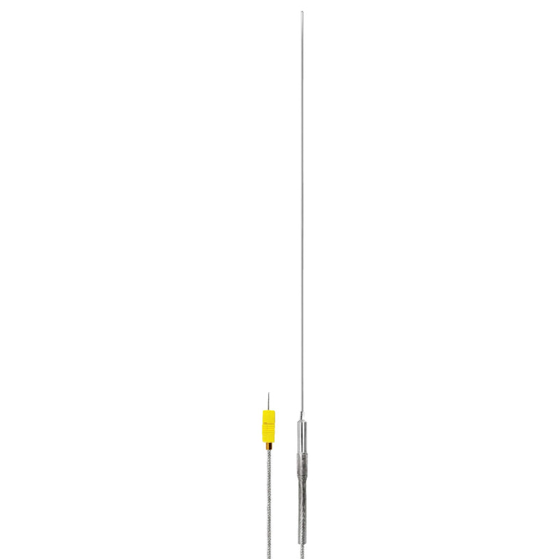 PerfectPrime TL1914SL K-Type Inconel 600 Flexible Thermocouple Temperature Sensor Probes -40~2012Â°F, 1mm / 300mm 1mm /300mm