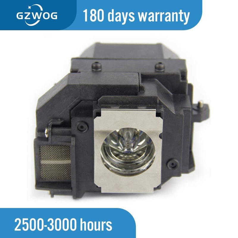 Gzwog ELPLP54 V13H010L54 Replacement Projector Lamp Bulb with Housing for Epson EB-S7/S7+ /S72/S8/S82/W7/W8/X7/X7+/X72/X8/X8e Epson EH-TW450 Epson EX31 /EX51/EX71/Powerlite HC 705HD/H309A Projectors